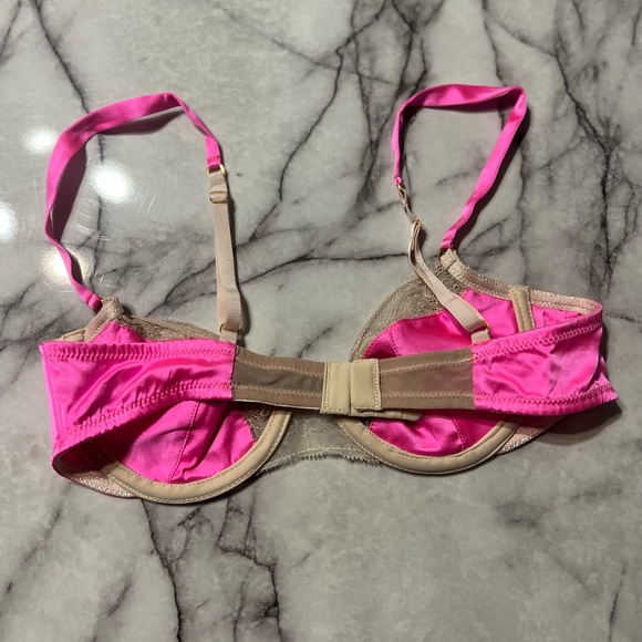 KIKI DE MONTPARNASSE Hot Pink Bra - Picture 5 of 7